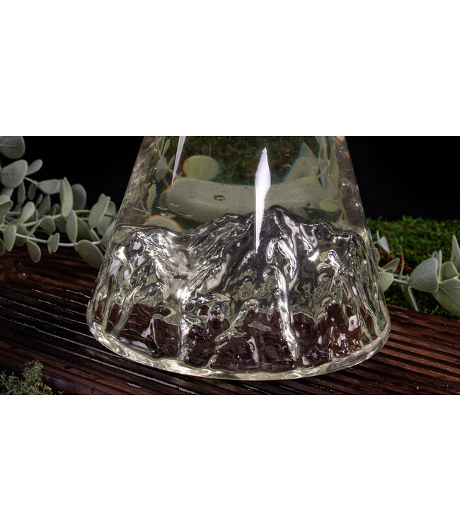 Alaskanmaker - Glazen water kan - Topographic - Mont Blanc - 1 Stuk
