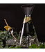 Alaskanmaker - Glazen water kan - Topographic - Mont Blanc - 1 Stuk