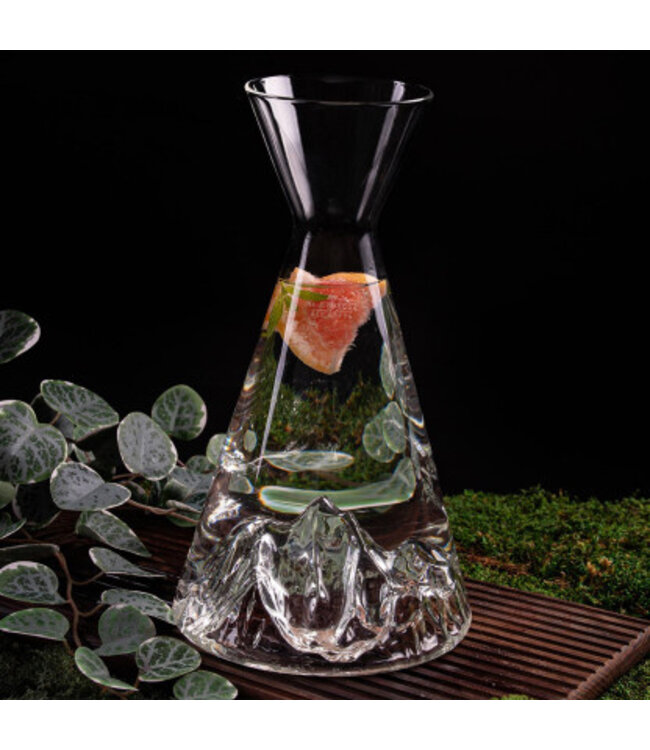 Alaskanmaker - Glazen water kan - Topographic - Everest - 1 Stuk