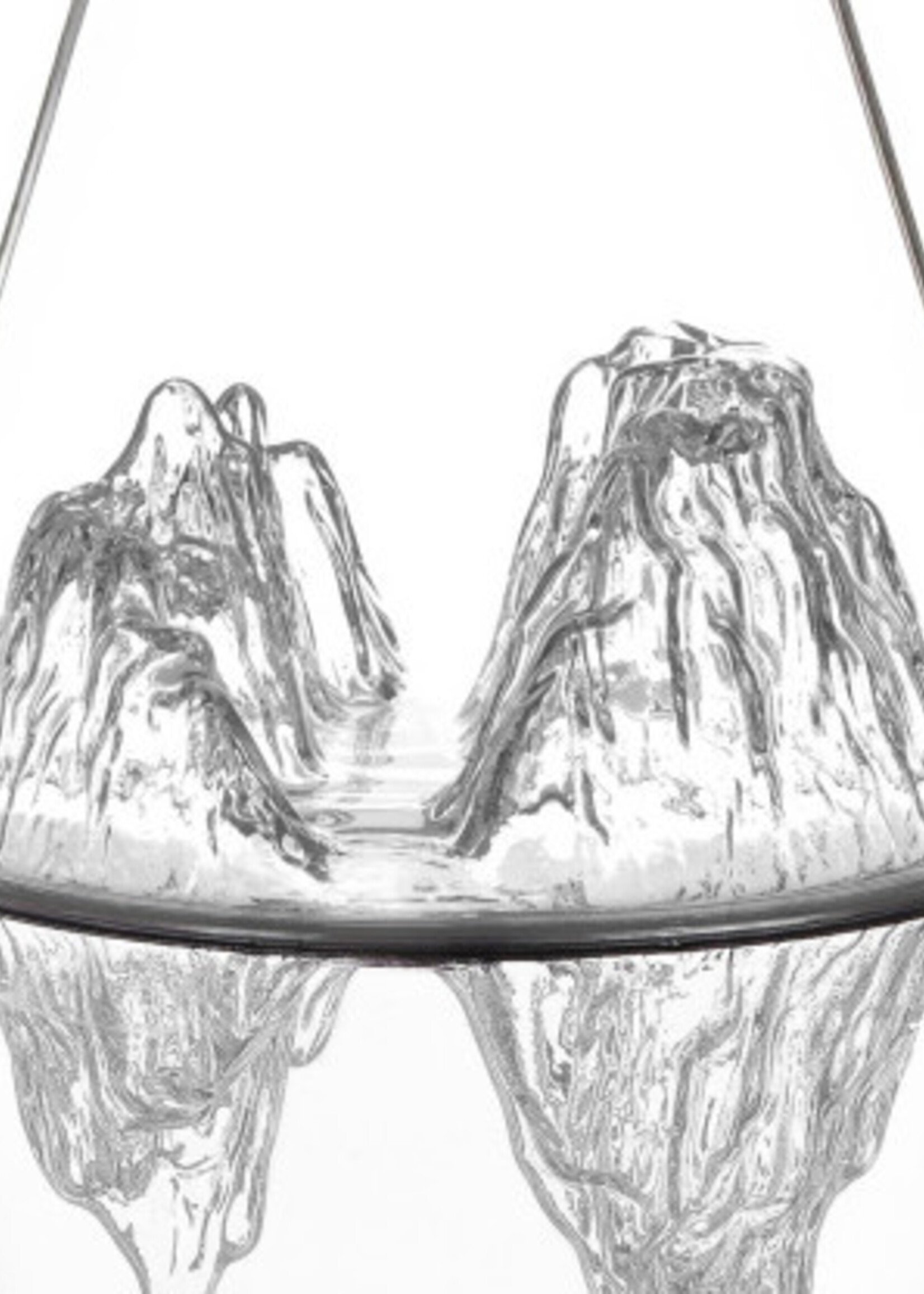 Alaskanmaker Alaskanmaker - Glazen water kan - Topographic - Grand Canyon - 1 Stuk