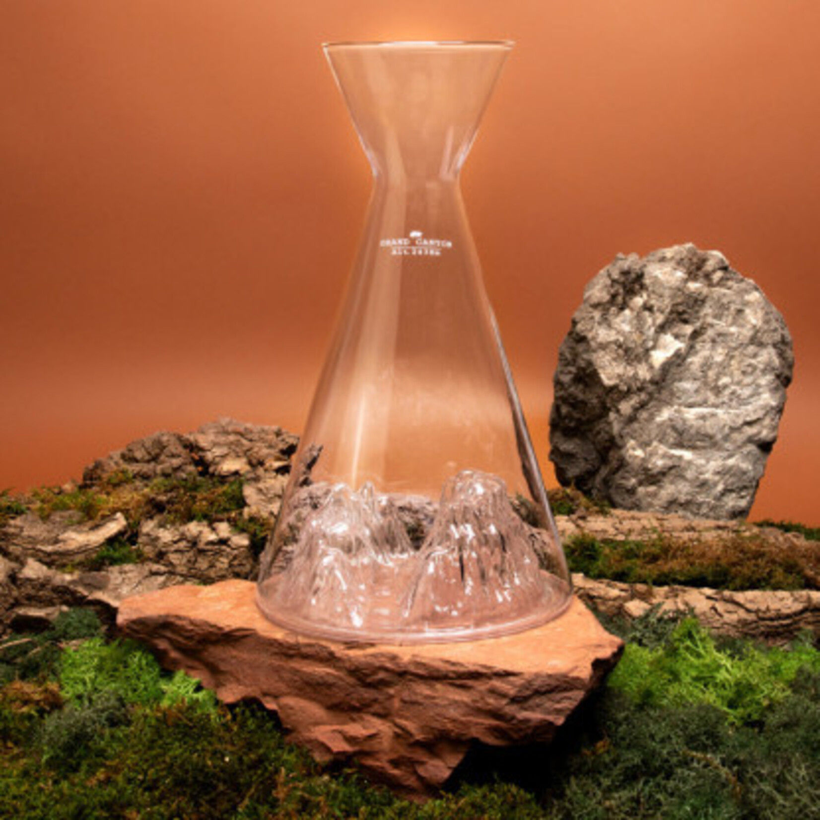 Alaskan Maker Alaskanmaker - Carafe à eau en verre - Topographique - Grand Canyon - 1 pièce