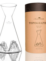 Alaskanmaker Alaskanmaker - Carafe à eau en verre - Topographique - Grand Canyon - 1 pièce