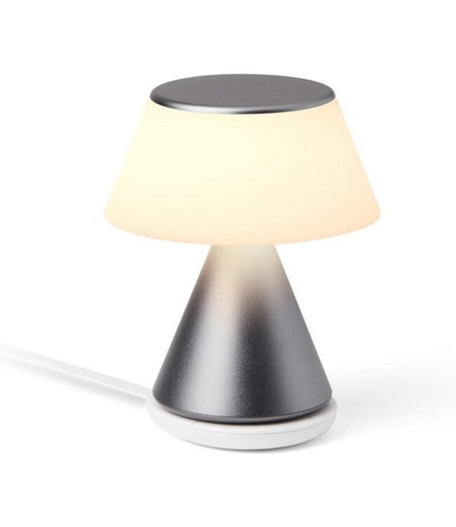 Lexon Design - LUMA Portable - LED Lamp - Donkergrijs