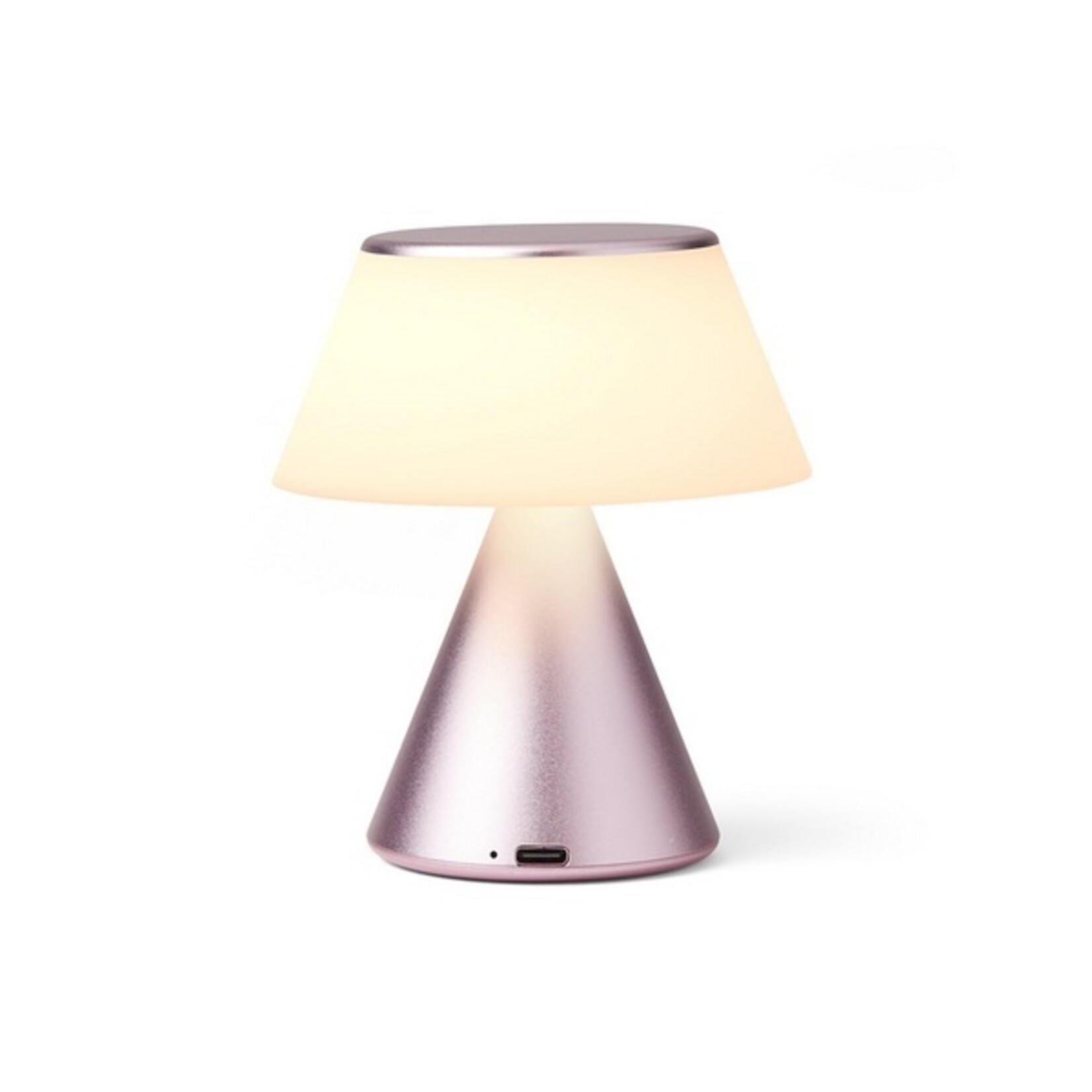 Lexon Lexon Design - LUMA Portable - LED Lamp - Licht roze