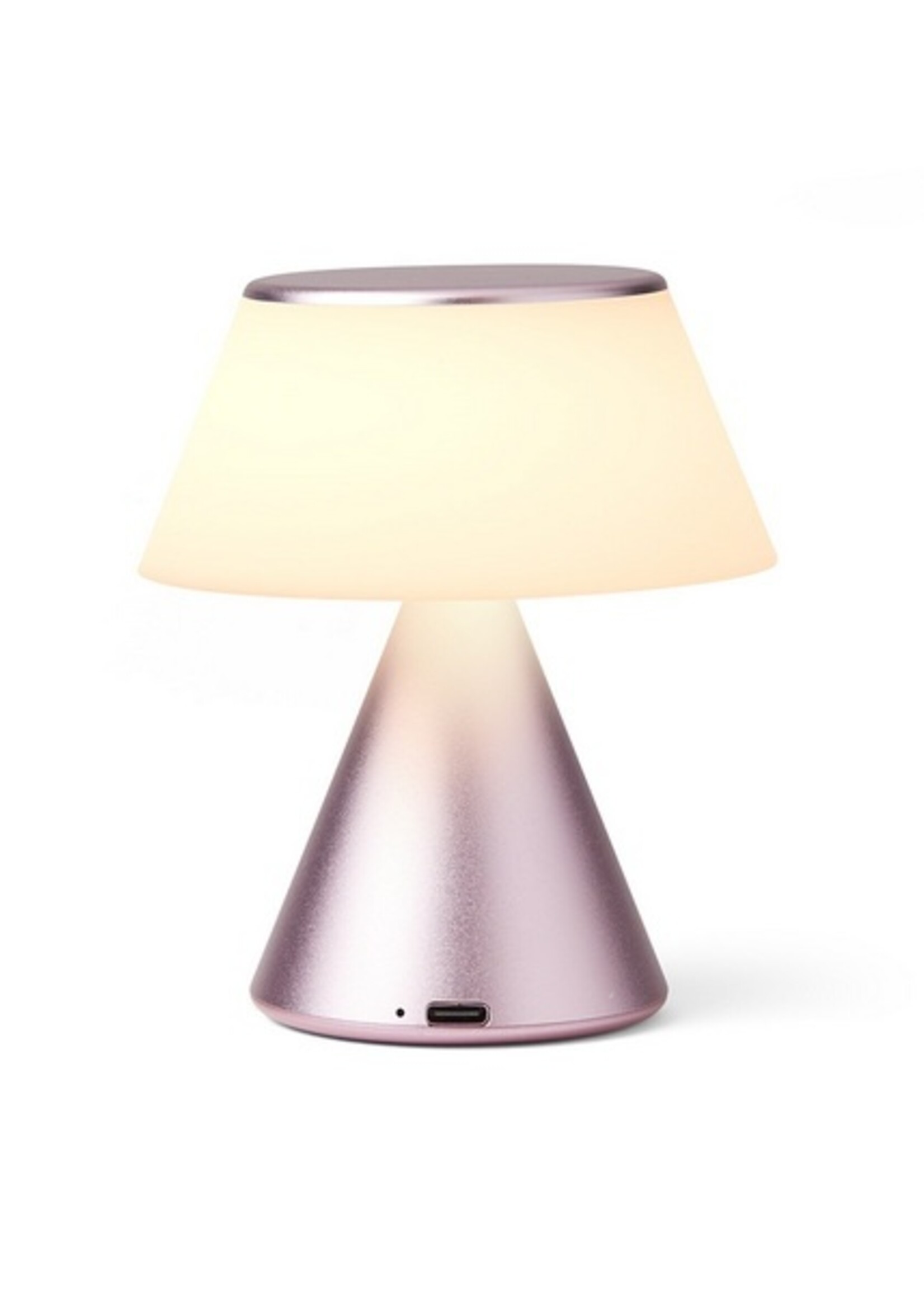 Lexon Lexon Design - LUMA Portable - LED Lamp - Licht roze