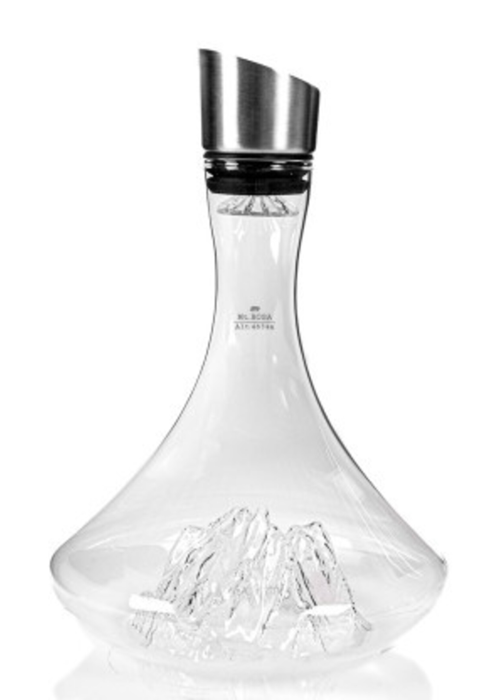 Alaskanmaker Alaskan - Carafe à vin - Topographique - 1 pièce - Monte Rosa