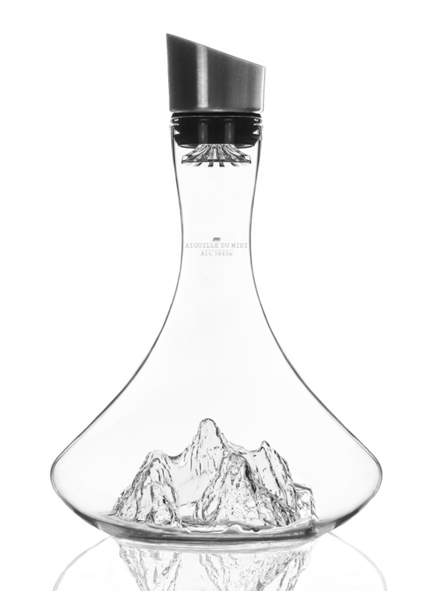 Alaskanmaker Alaskan - Wijnkaraf - Topographic - 1 stuk - Aiguille Du Midi