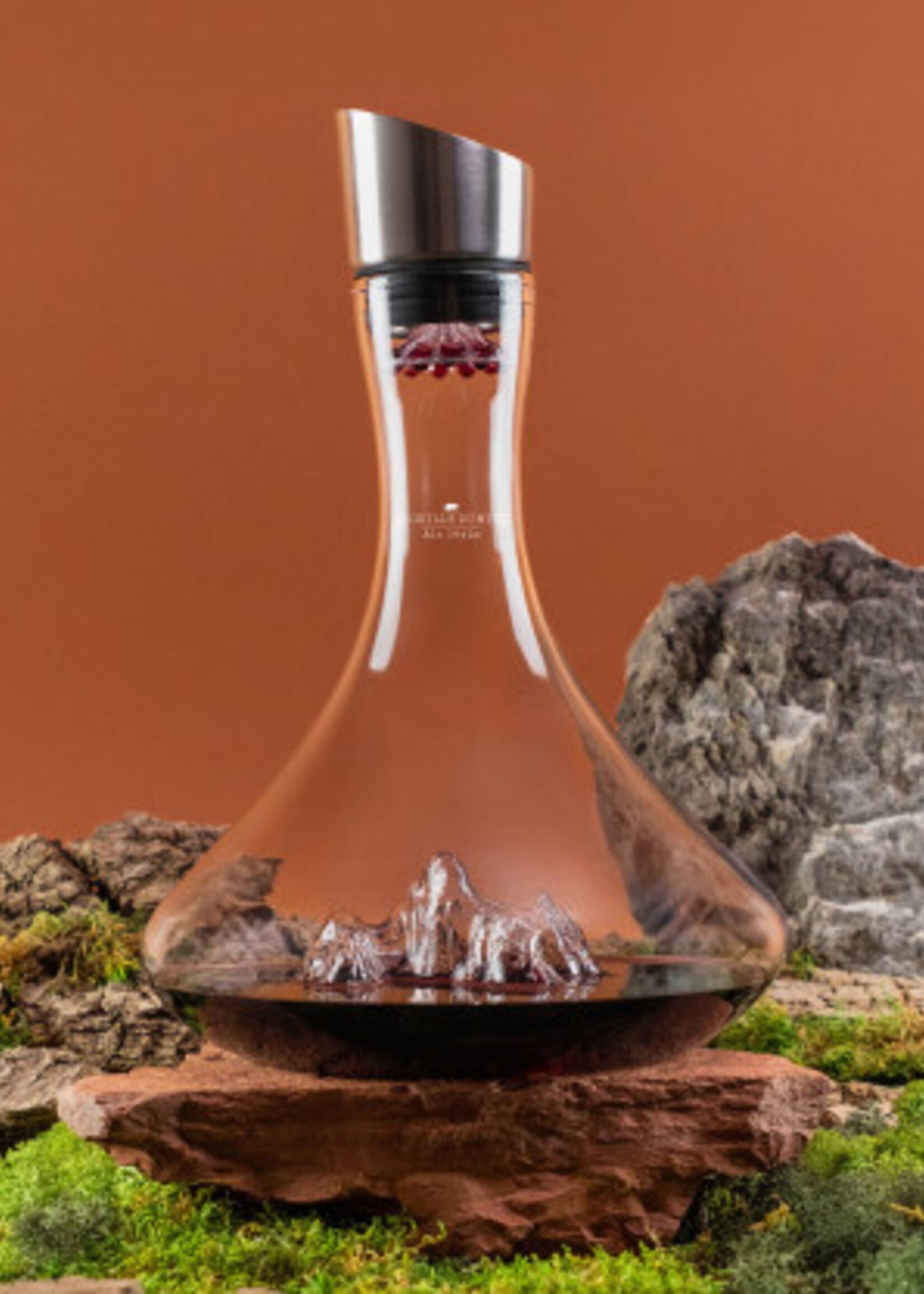 Alaskanmaker Alaskan - Carafe à vin - Topographique - 1 pièce - Aiguille Du Midi