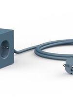 AVOLT Avolt - Square 1 - Adapter - 1.8 m - 2x USB A - Ocean Blue