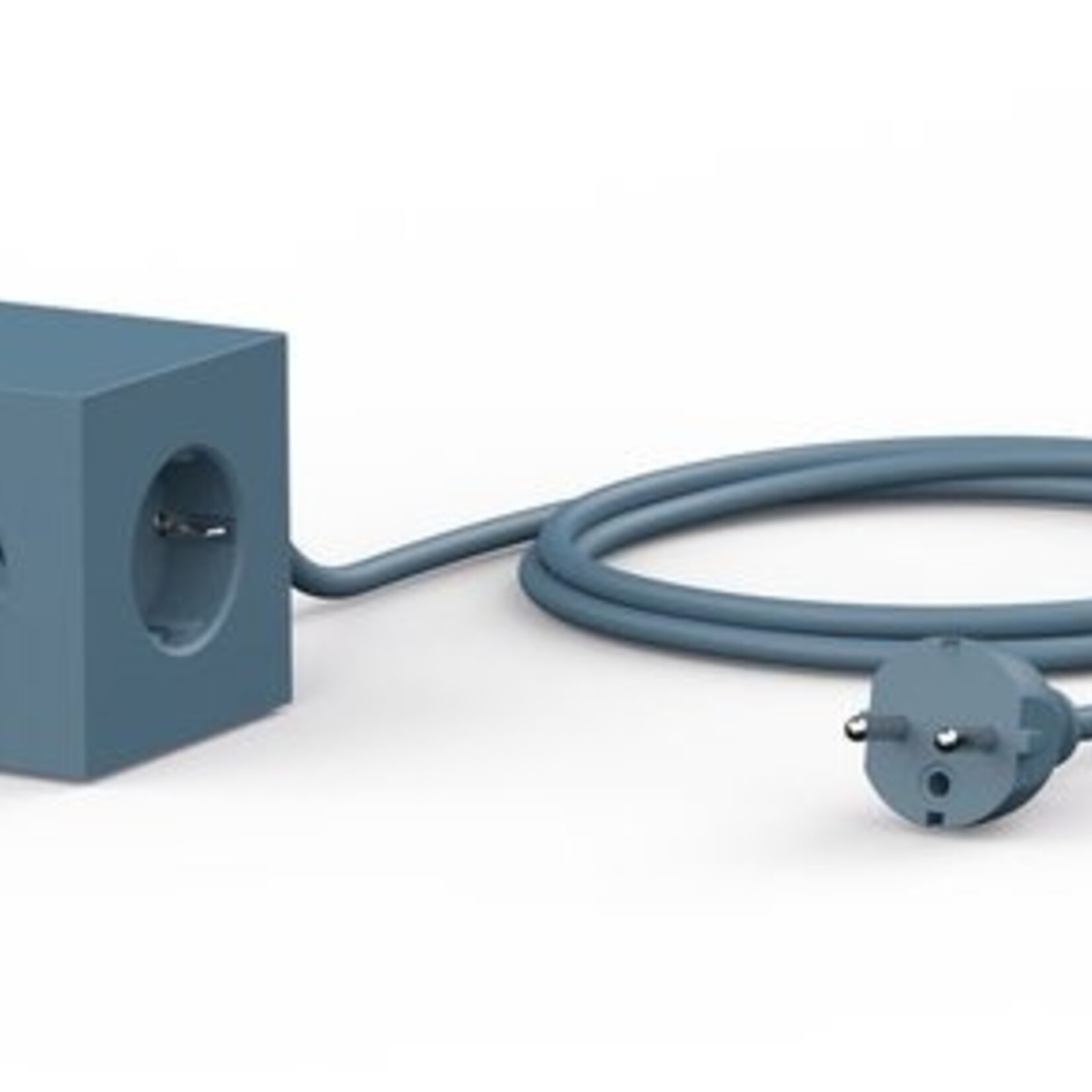 AVOLT Avolt - Square 1 - Adaptateur - 1,8 m - 2x USB A - Bleu océan