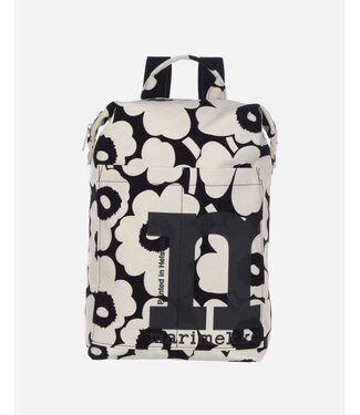Marimekko Marimekko - Sac à dos Mono Unikko - 1 pièce - Noir/Blanc