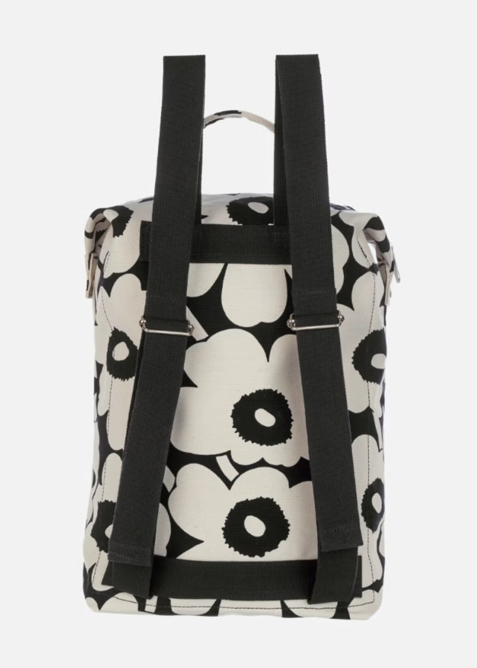 Marimekko Marimekko - Mono Unikko Rugzak - 1 stuk - Zwart/Wit