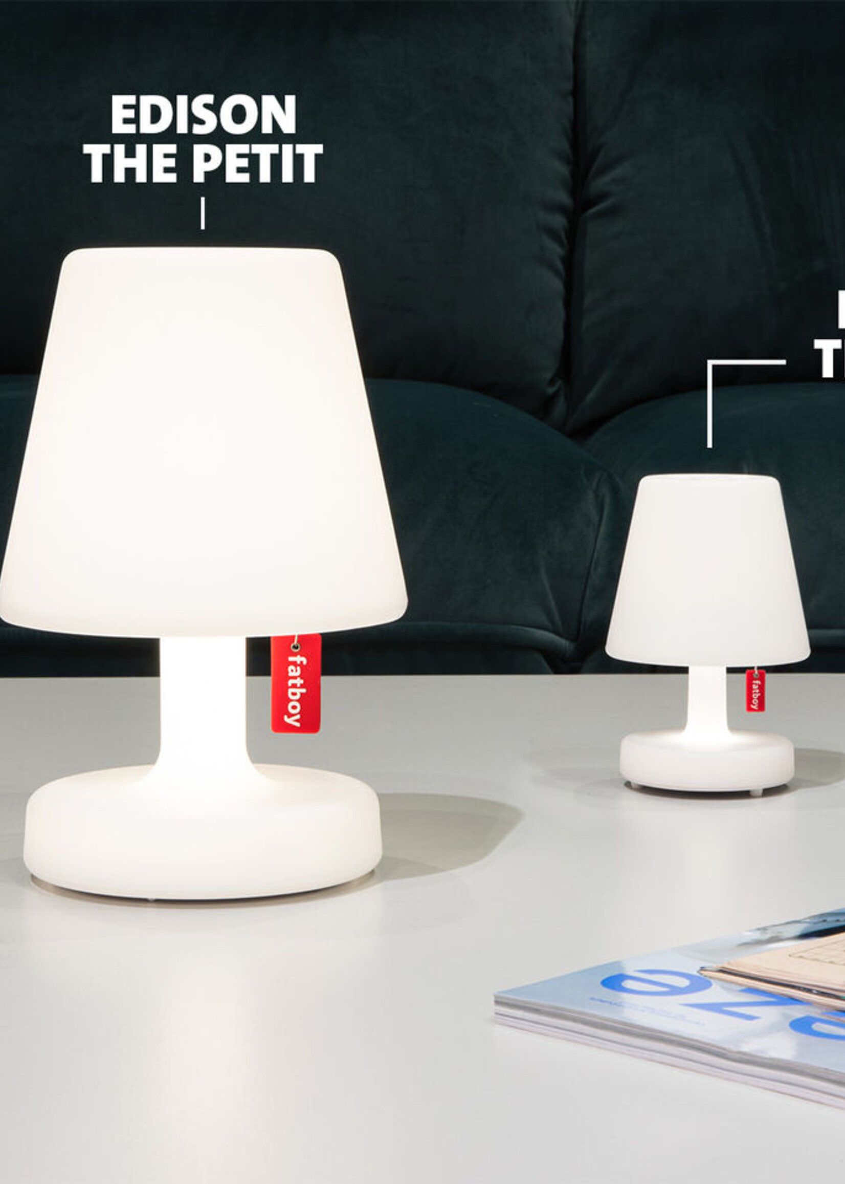 Fatboy Fatboy - Edison The Mini (3 pièces) - Wit - Dimmable