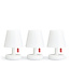 Fatboy - Edison The Mini (3stuks) -Wit - Dimbaar