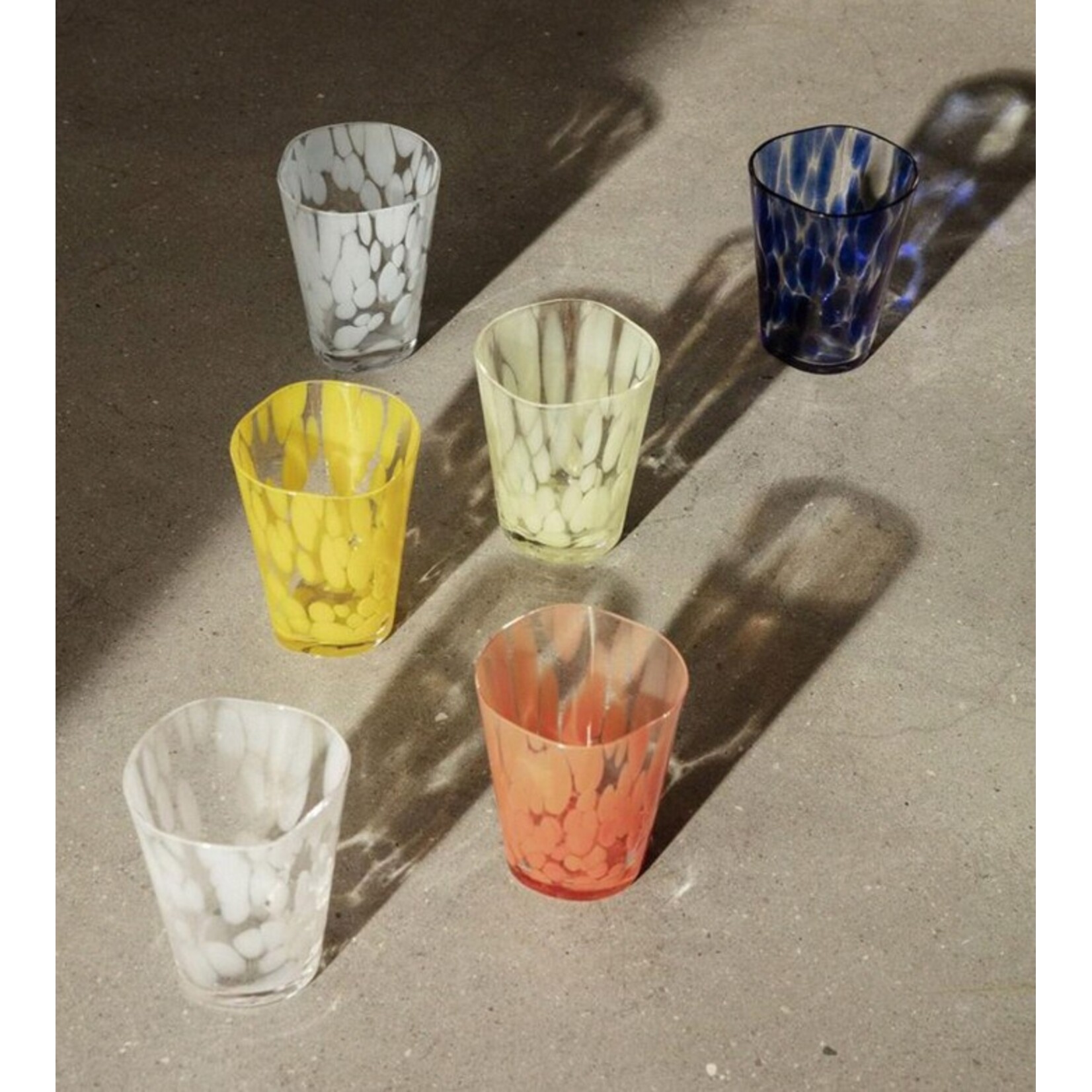 Ferm Living Ferm Living Casca Verre Jaune