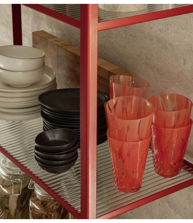Ferm Living Casca Glas Rood