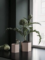 Ferm Living Ferm Living - Pot Hexagonal - Grand - Rose - Métal