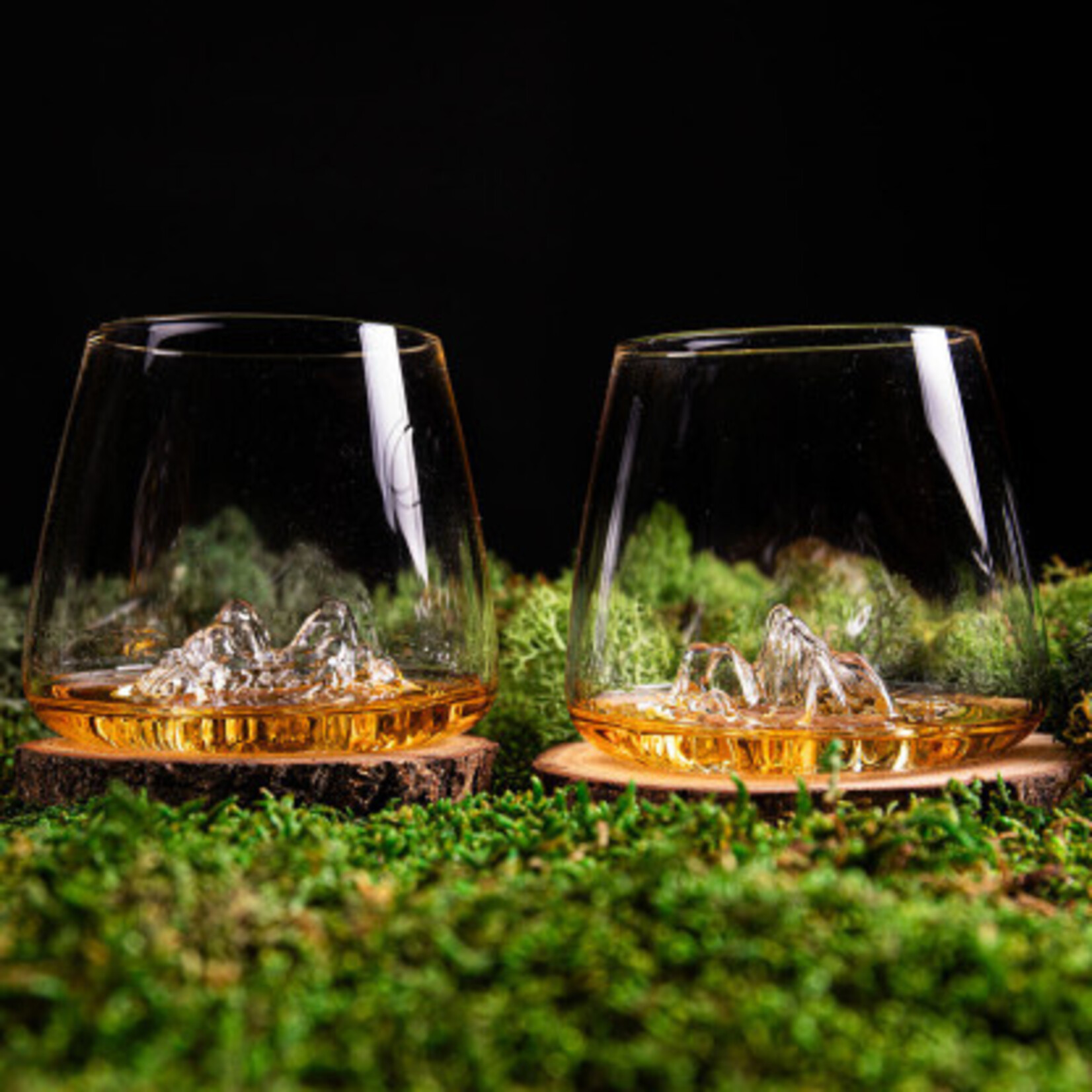 Alaskanmaker Alaskanmaker - Lot de 2 verres - Topographic -  Tre Cime & Mt Rosa