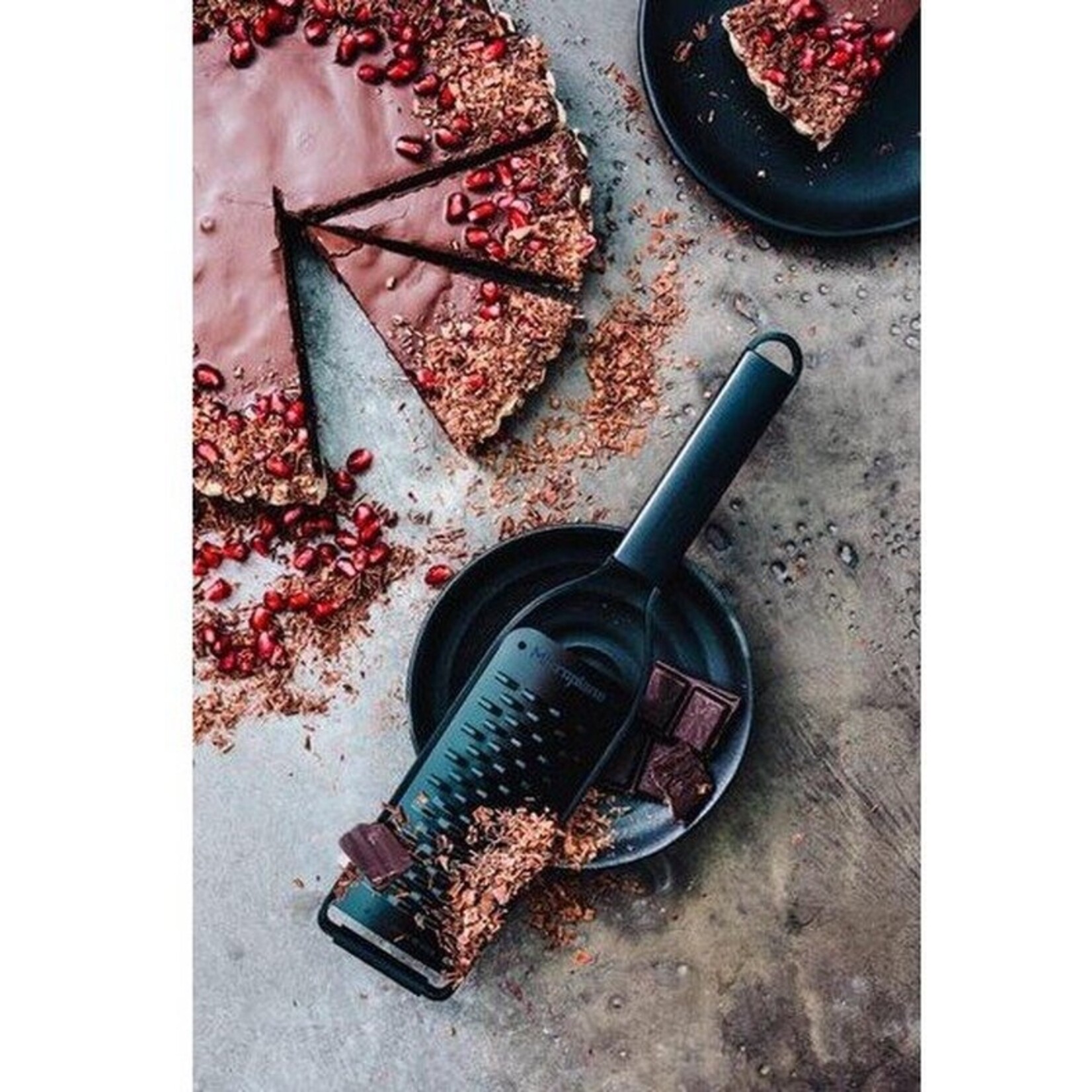 Microplane Microplane - Zwarte Schaap - Volledig metaal  - Lint Rasp - Zwart - 1 stuk