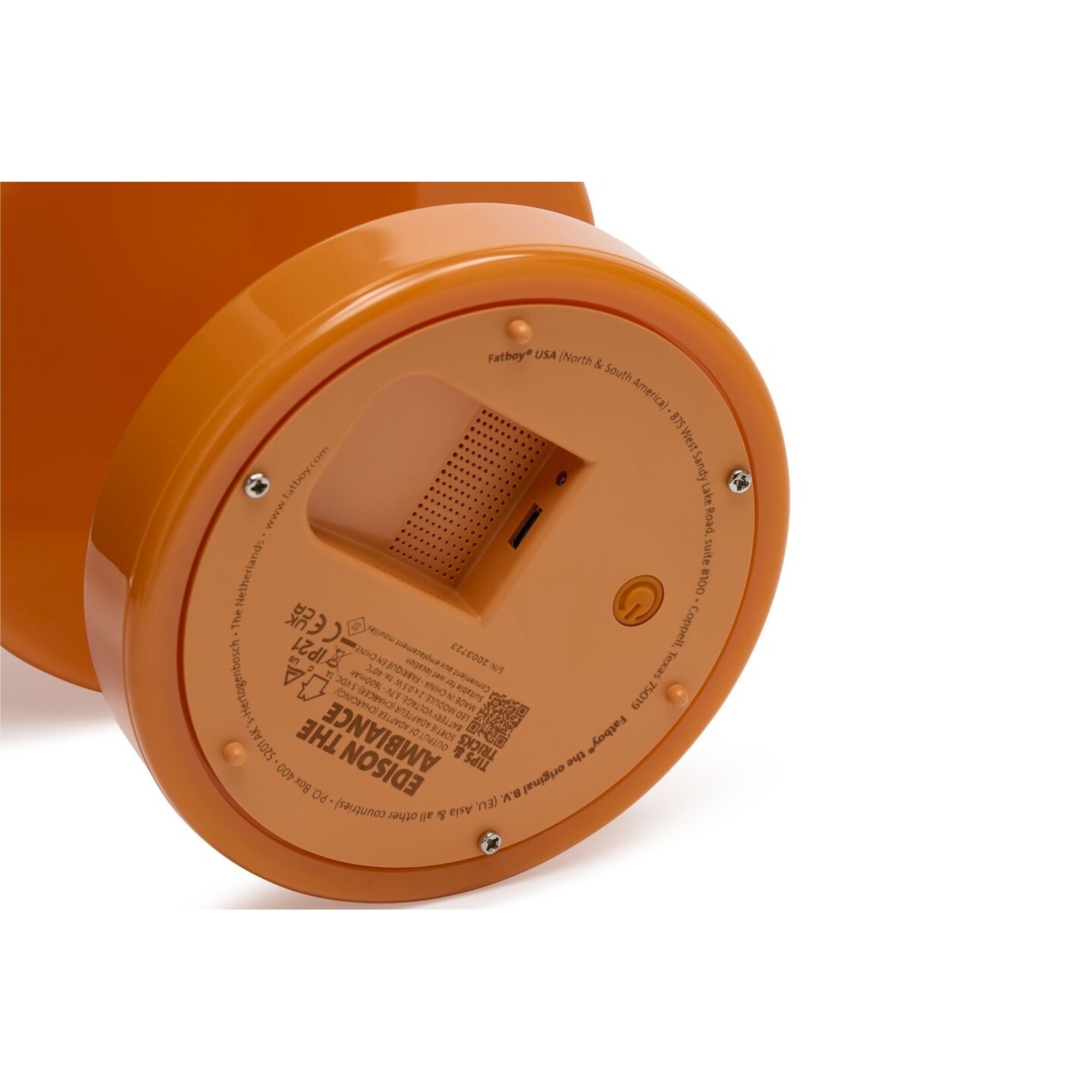 Fatboy Fatboy - Edison - L'ambiance - Orange Ensoleillé - 1 pièce