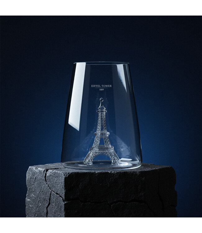 Alaskanmaker - Design Glas Iconic Monument - Eifeltoren - 1 Stuk