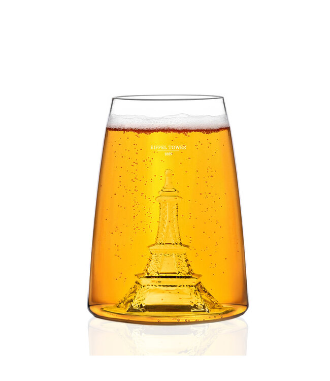Alaskanmaker - Verre design Monument emblématique - Tour Eiffel - 1 pièce