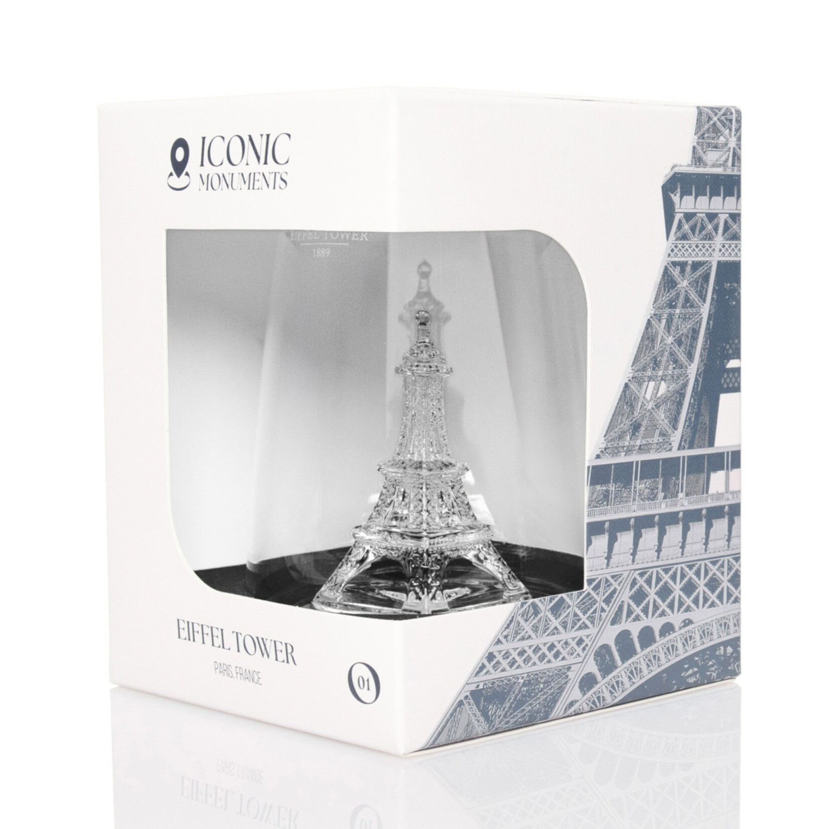 Alaskan Maker Alaskanmaker - Design Glas Iconic Monument - Eifeltoren - 1 Stuk