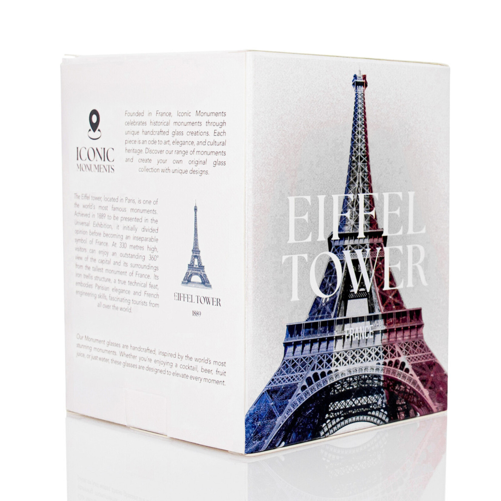 Alaskan Maker Alaskanmaker - Design Glas Iconic Monument - Eifeltoren - 1 Stuk