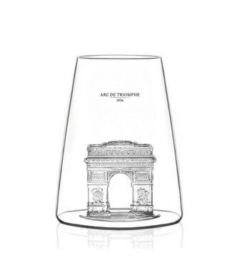 Alaskan MAKER Alaskanmaker - Verre design Monument emblématique - Arc de Triomphe - 1 pièce