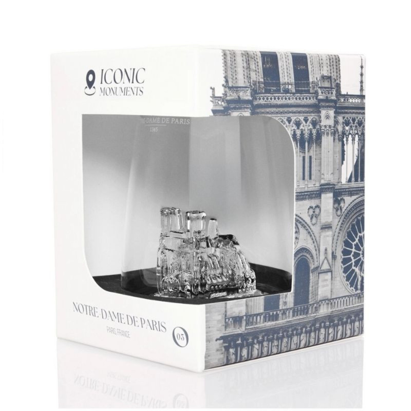 Alaskan Maker Alaskanmaker - Design Glas Iconic Monument - Notre-Dame - 1 Stuk