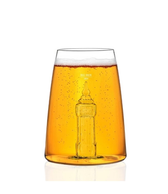 Alaskanmaker - Design Glas Iconic Monument - Big Ben - 1 Stuk