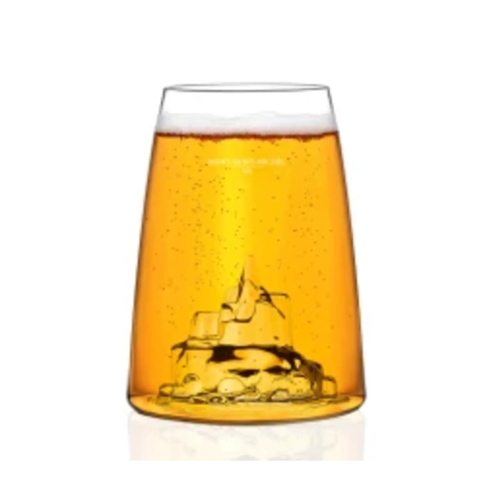 Alaskan Maker Alaskanmaker - Design Glas Iconic Monument - Mont-Saint-Michel - 1 Stuk