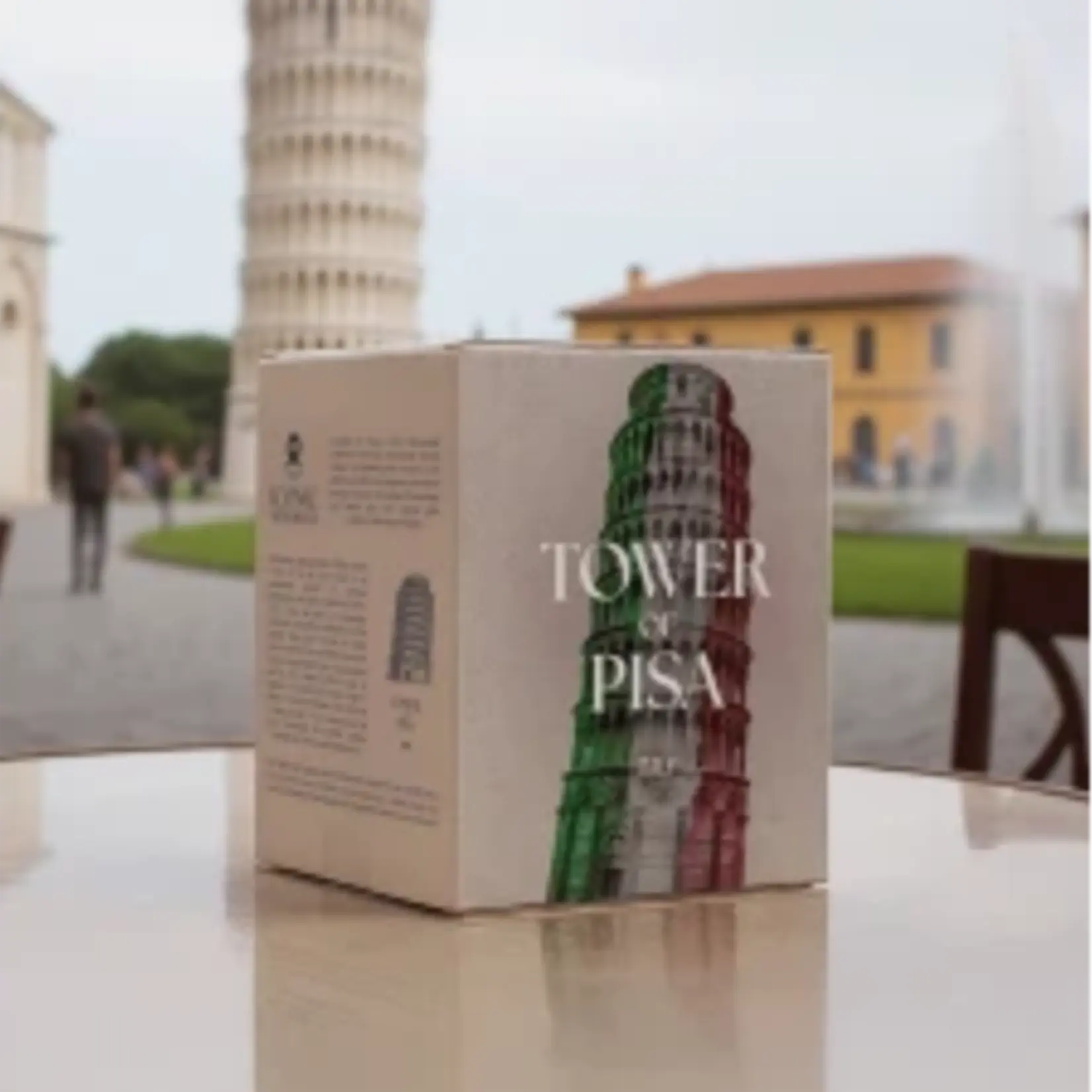 Alaskanmaker Alaskanmaker - Verre design Monument emblématique - Tour de Pise - 1 pièce