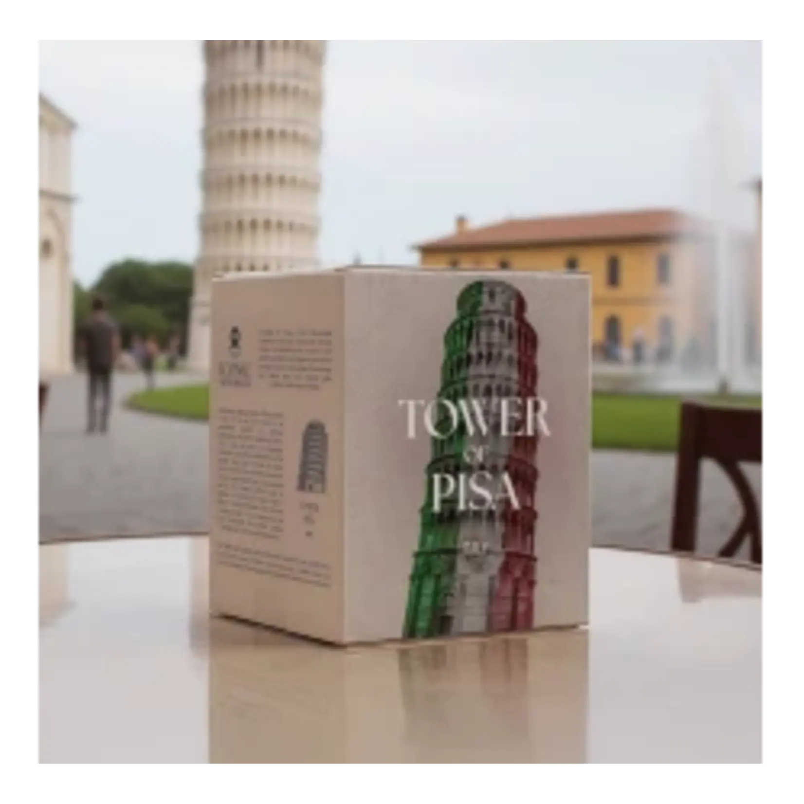 Alaskan Maker Alaskanmaker - Design Glas Iconic Monument - Toren Van Pisa - 1 Stuk