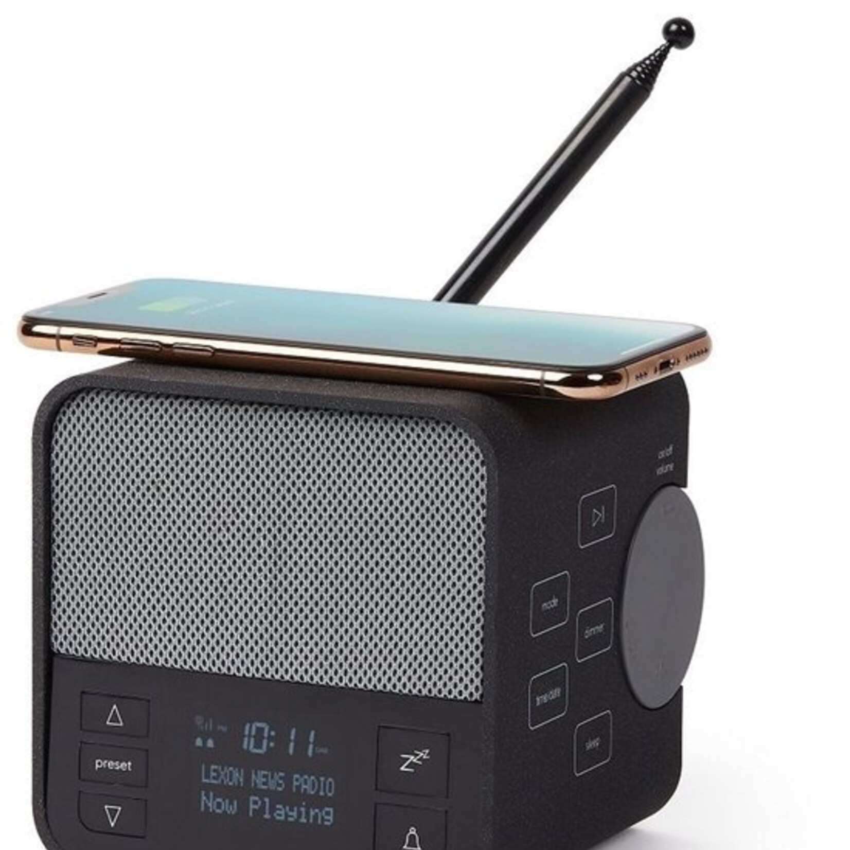 Lexon Lexon - Oslo News - Multifunctionele Radio - Zwart