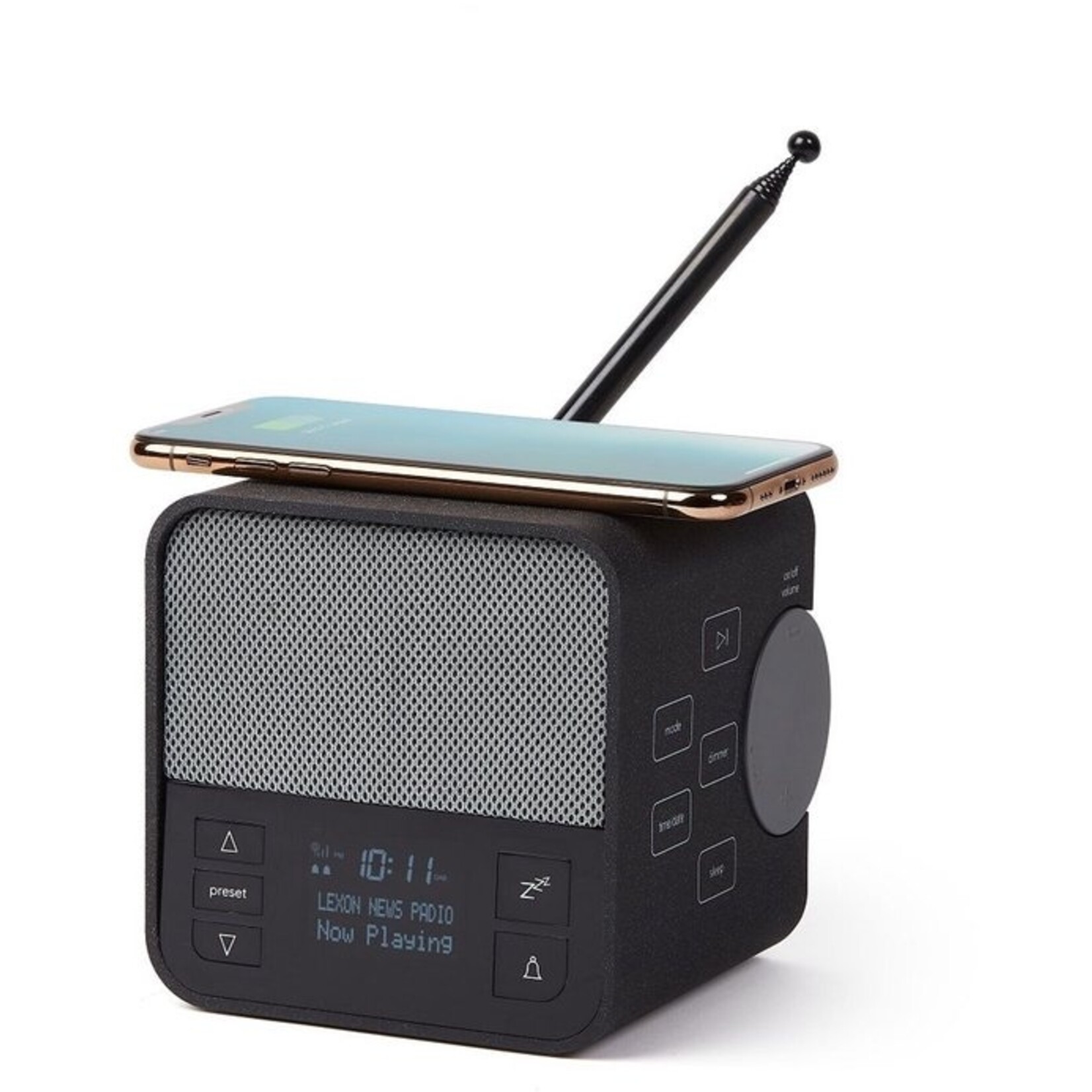 Lexon Lexon - Oslo News - Radio multifonctionnelle - Noir