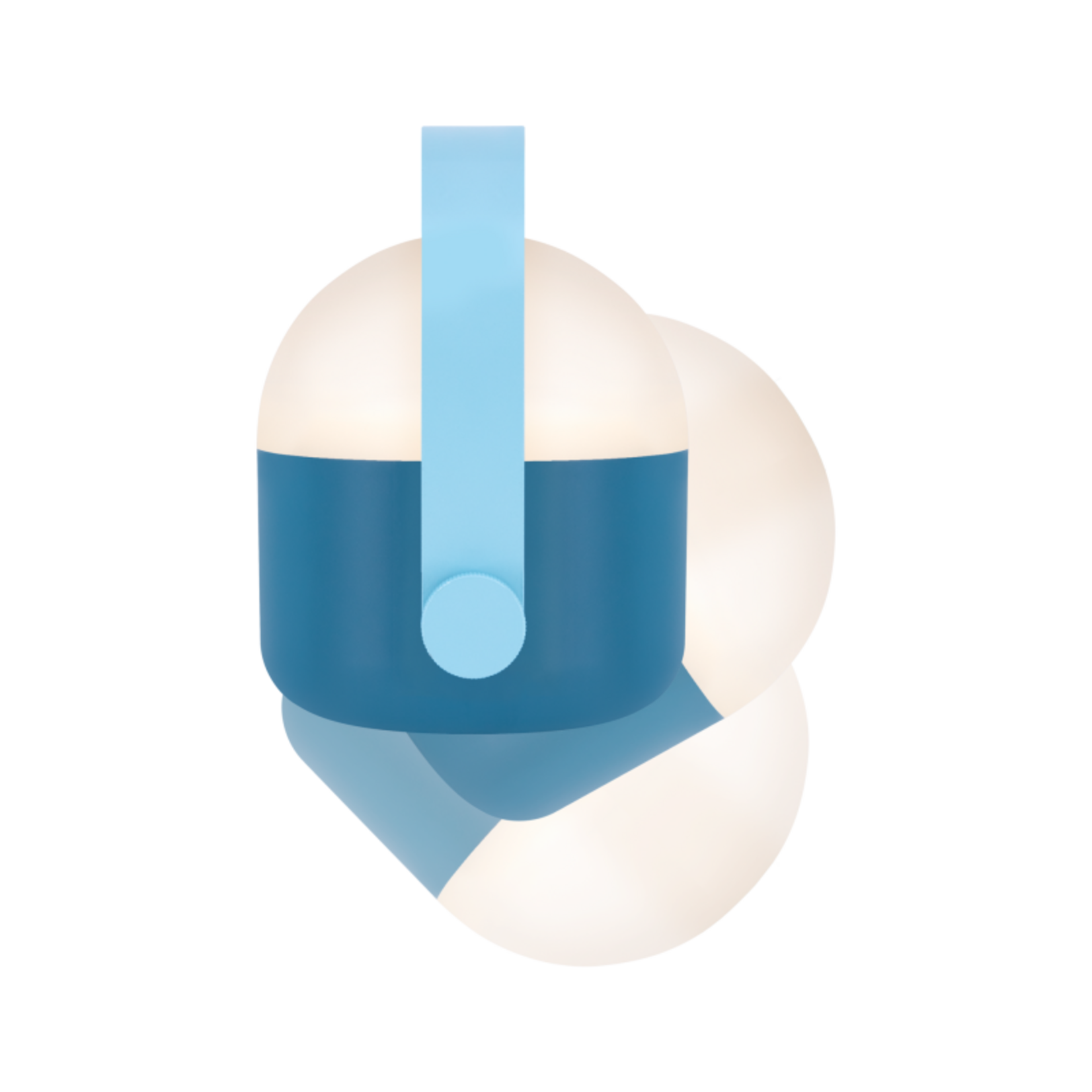 Remember Remember - Draagbare Ole LED-lamp - Blauw - 1 Stuk