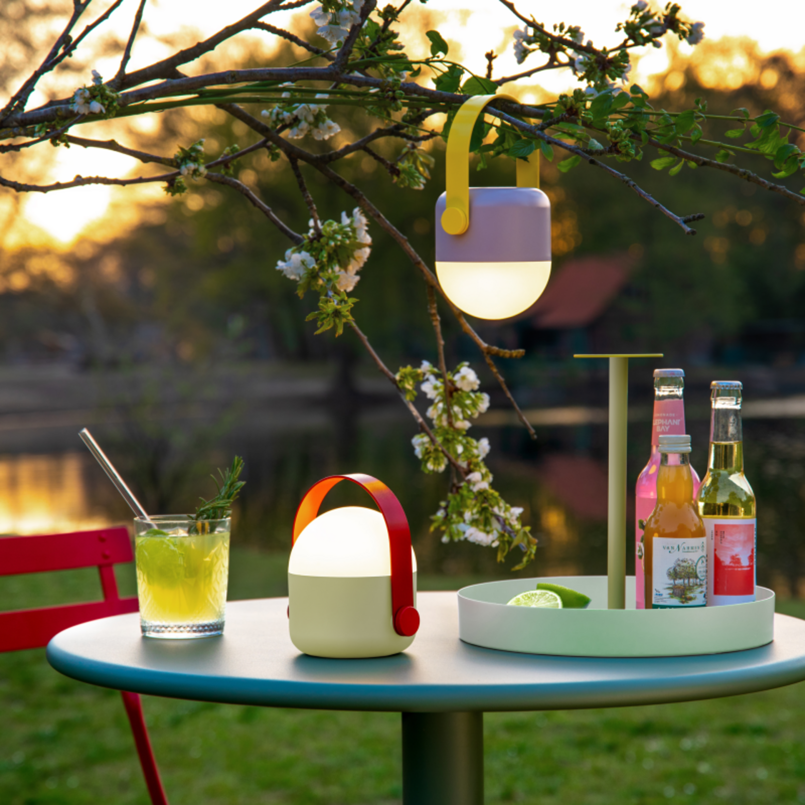 Remember Remember - Lampe LED portable Ole - Violet - 1 pièce