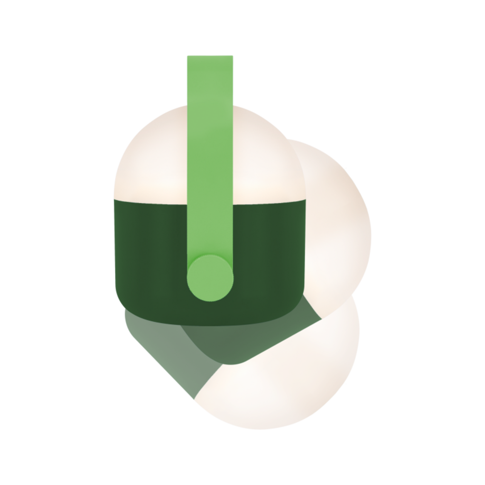 Remember Remember - Lampe LED portable Ole - Vert - 1 pièce