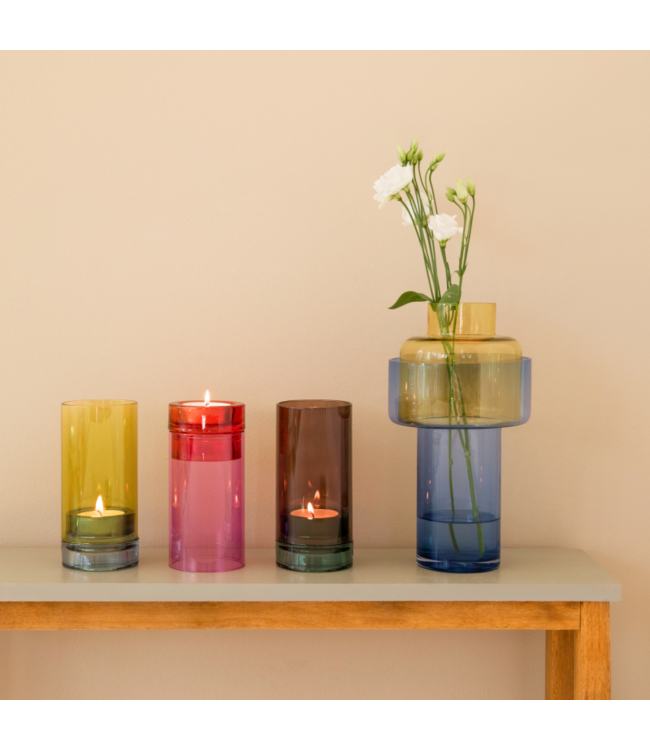 Remember Remember - Theelichthouder 'Lys' - Roze