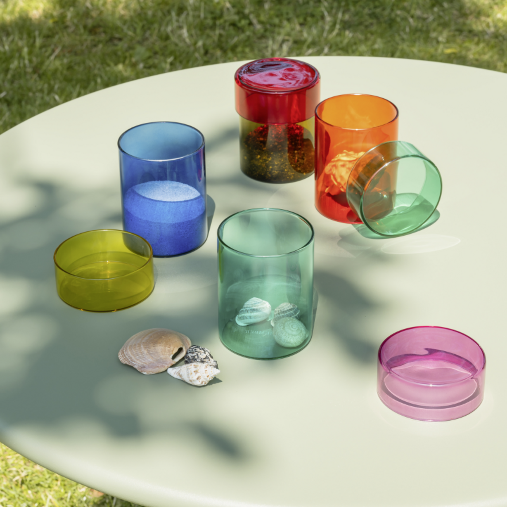 Remember Remember - Glazen pot set 'Cosima'