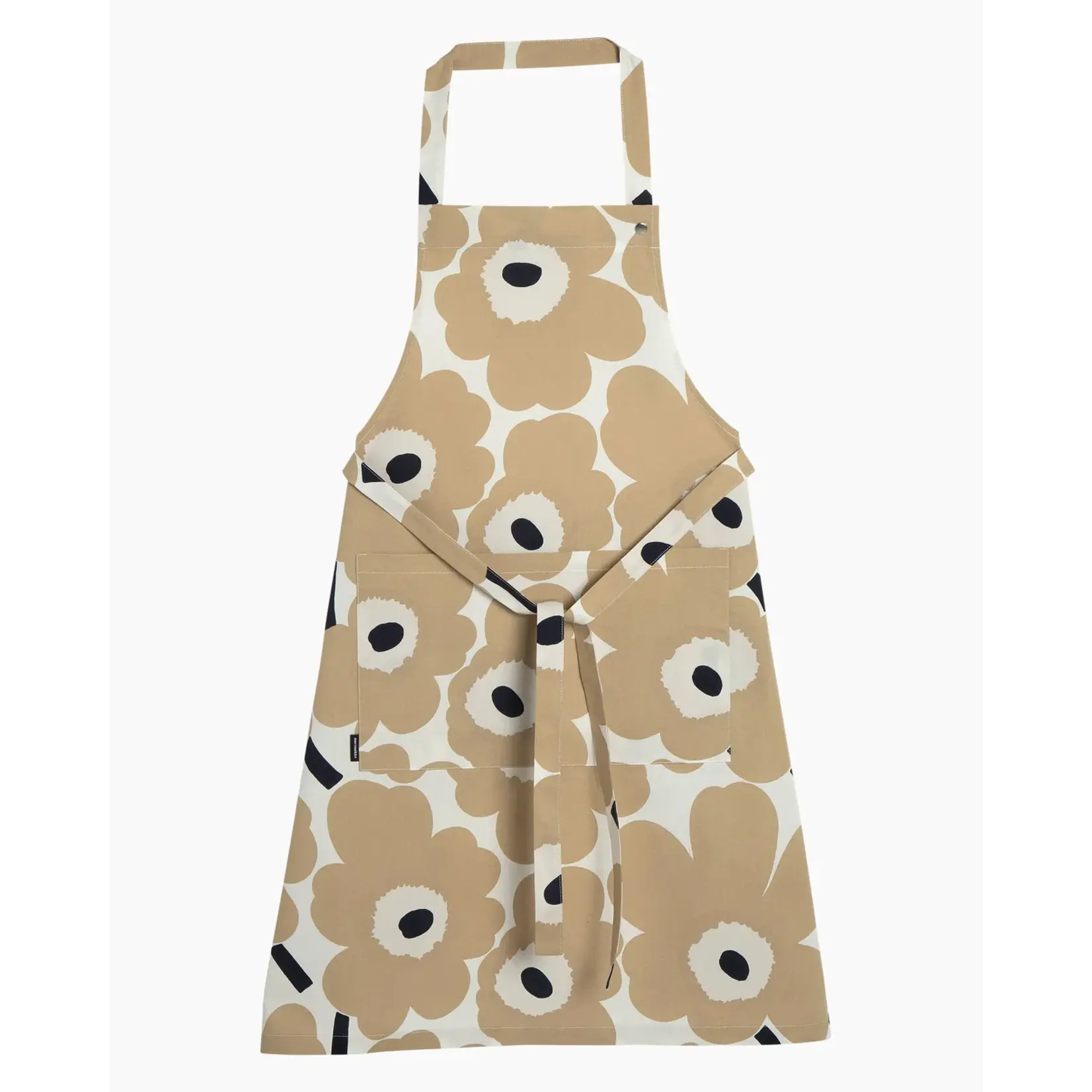 Marimekko Marimekko - Tablier Pieni Unikko - Blanc cassé/beige/bleu foncé