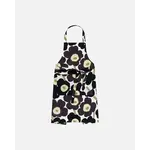 Marimekko Marimekko - Pieni Unikko Apron - Zwart/beige/wit