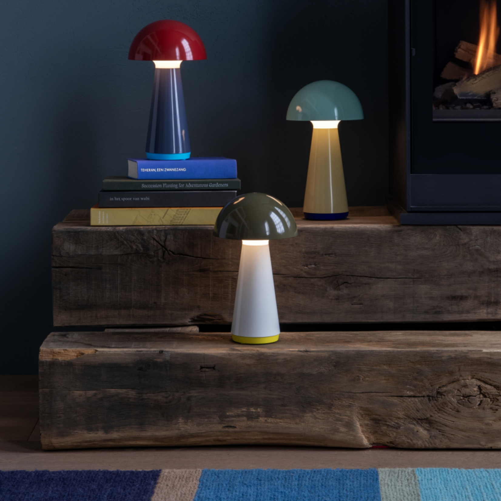 Remember Remember - Lampe de table 'Bob' - Olive - 1 pièce