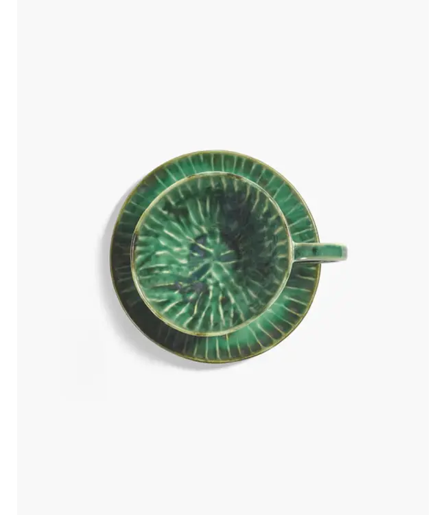 Serax - Pascale Naessens - Verde Lanza - Tasse à cappuccino - Vert - Lot de 2