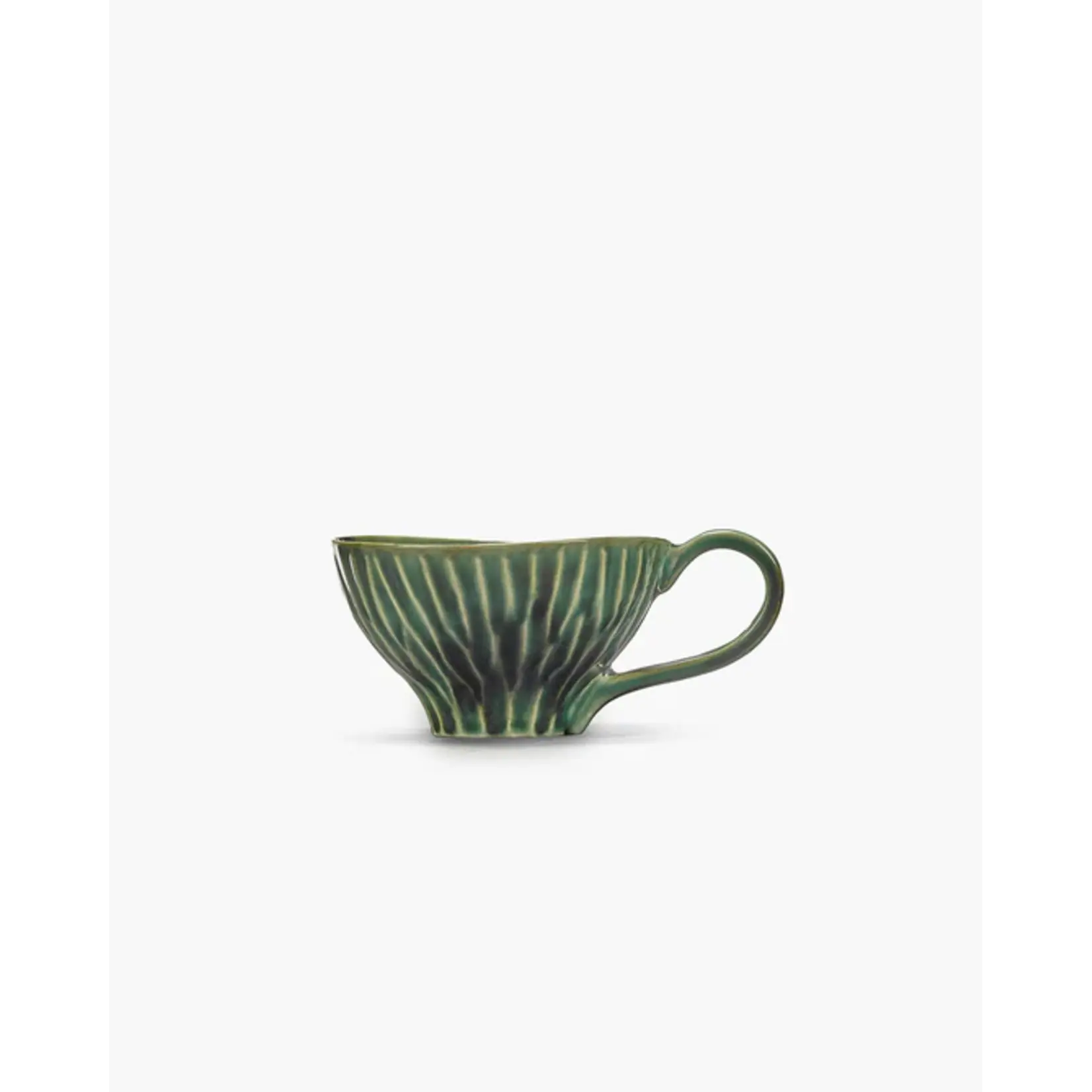 Serax Serax - Pascale Naessens - Verde Lanza - Tasse à cappuccino - Vert - Lot de 2