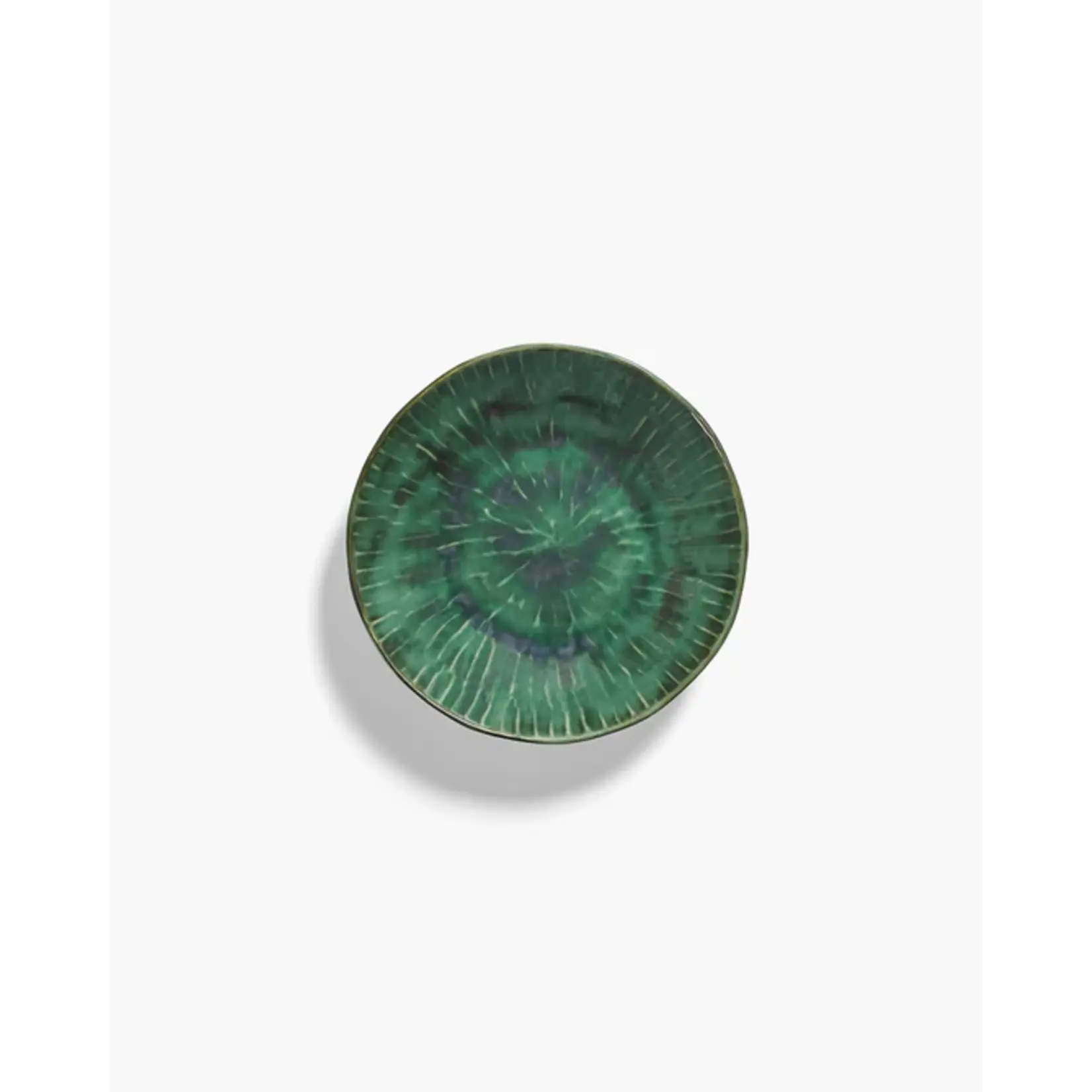 Serax Serax - Pascale Naessens - Verde Lanza - Assiette creuse 22 cm - Vert - Lot de 2