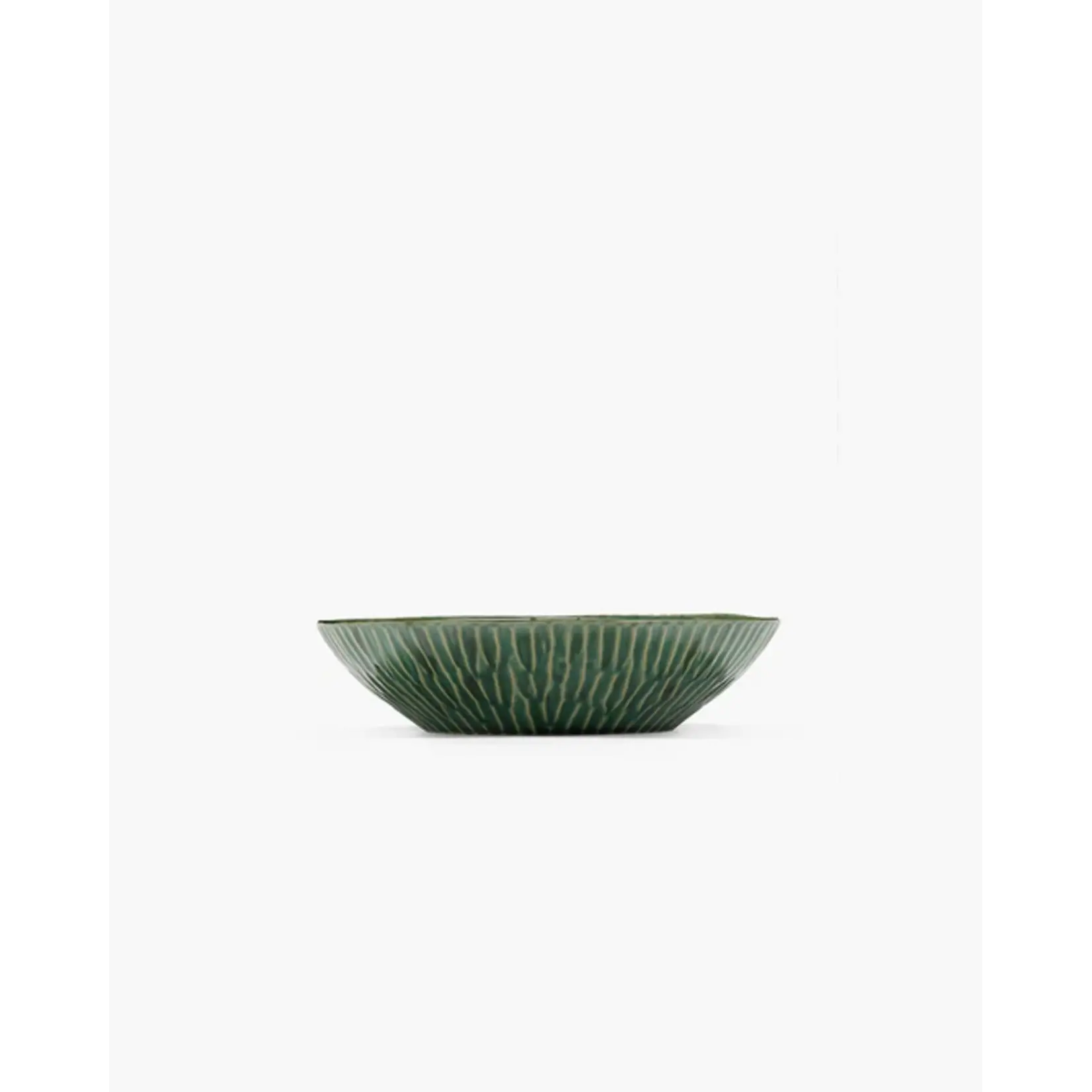 Serax Serax - Pascale Naessens - Verde Lanza - Assiette de service 26 cm - Vert - Lot de 2