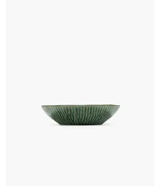 Serax Serax - Pascale Naessens - Verde Lanza - Assiette de service 26 cm - Vert - Lot de 2