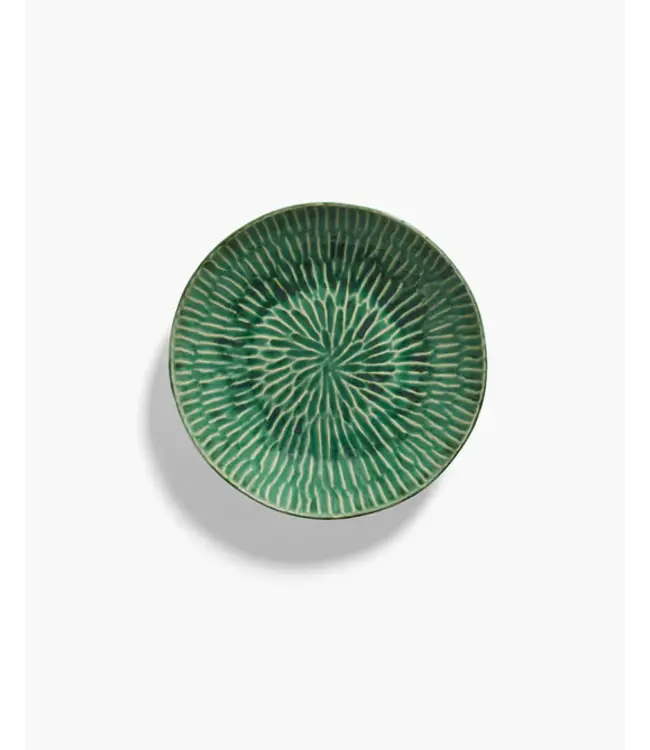Serax - Pascale Naessens - Verde Lanza -Serveerbord 26cm - Groen - Set van 2